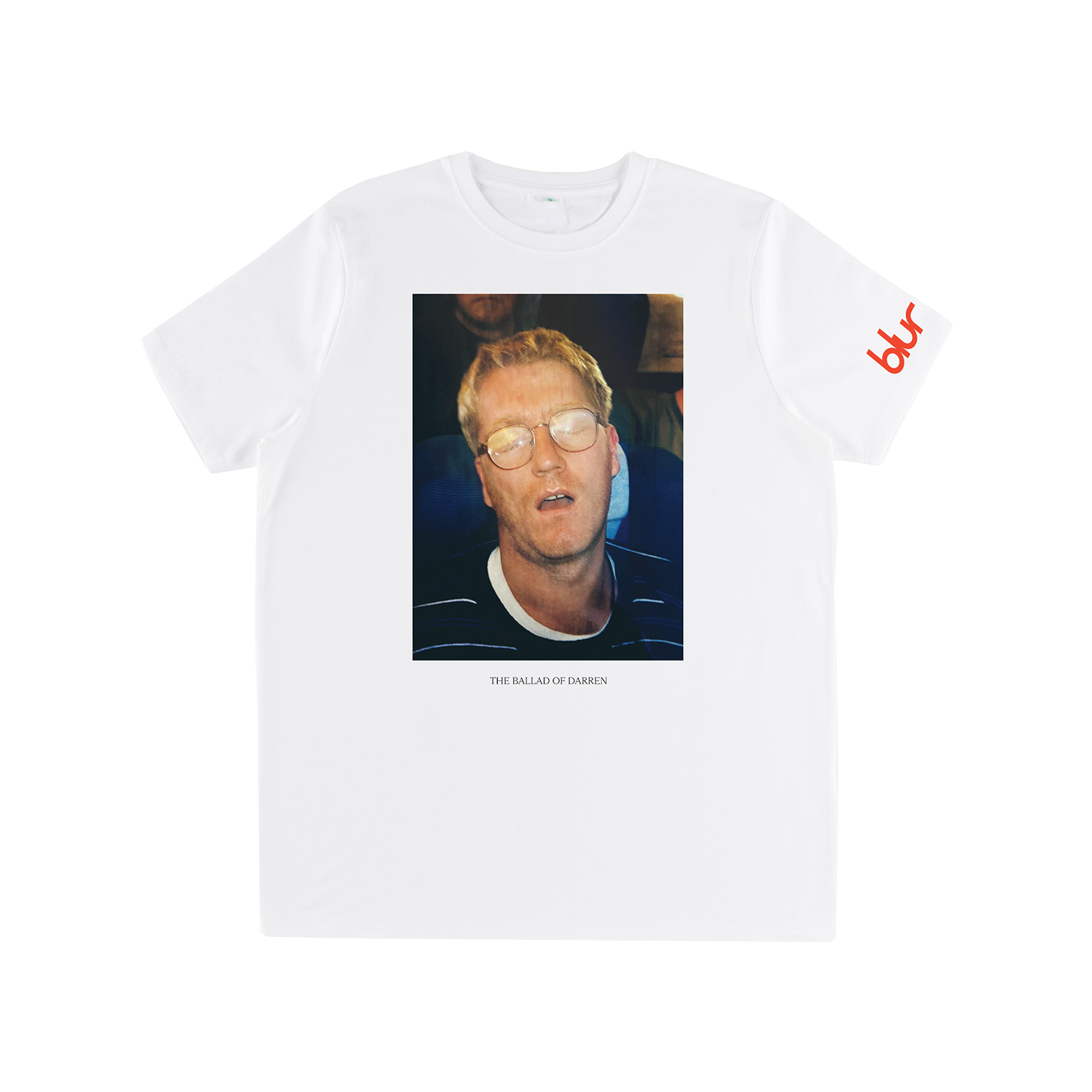 Darren T-Shirt White | Blur Official Store